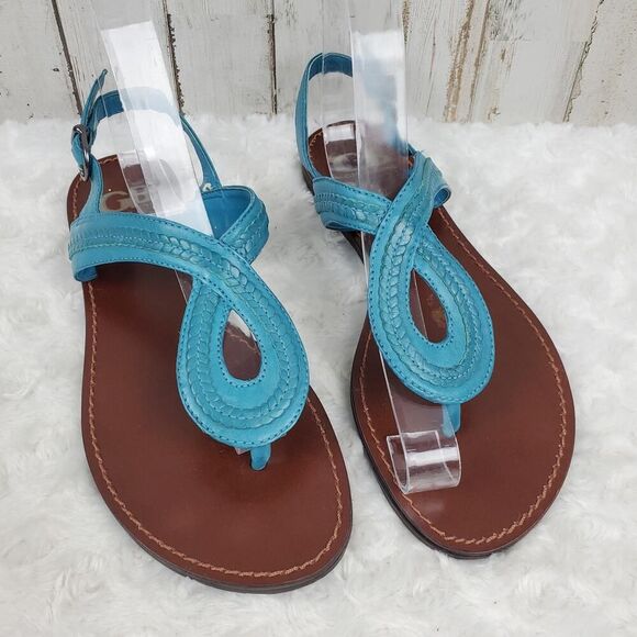 Gianni Bini Sandals Blue Size 7 - Picture 1 of 10